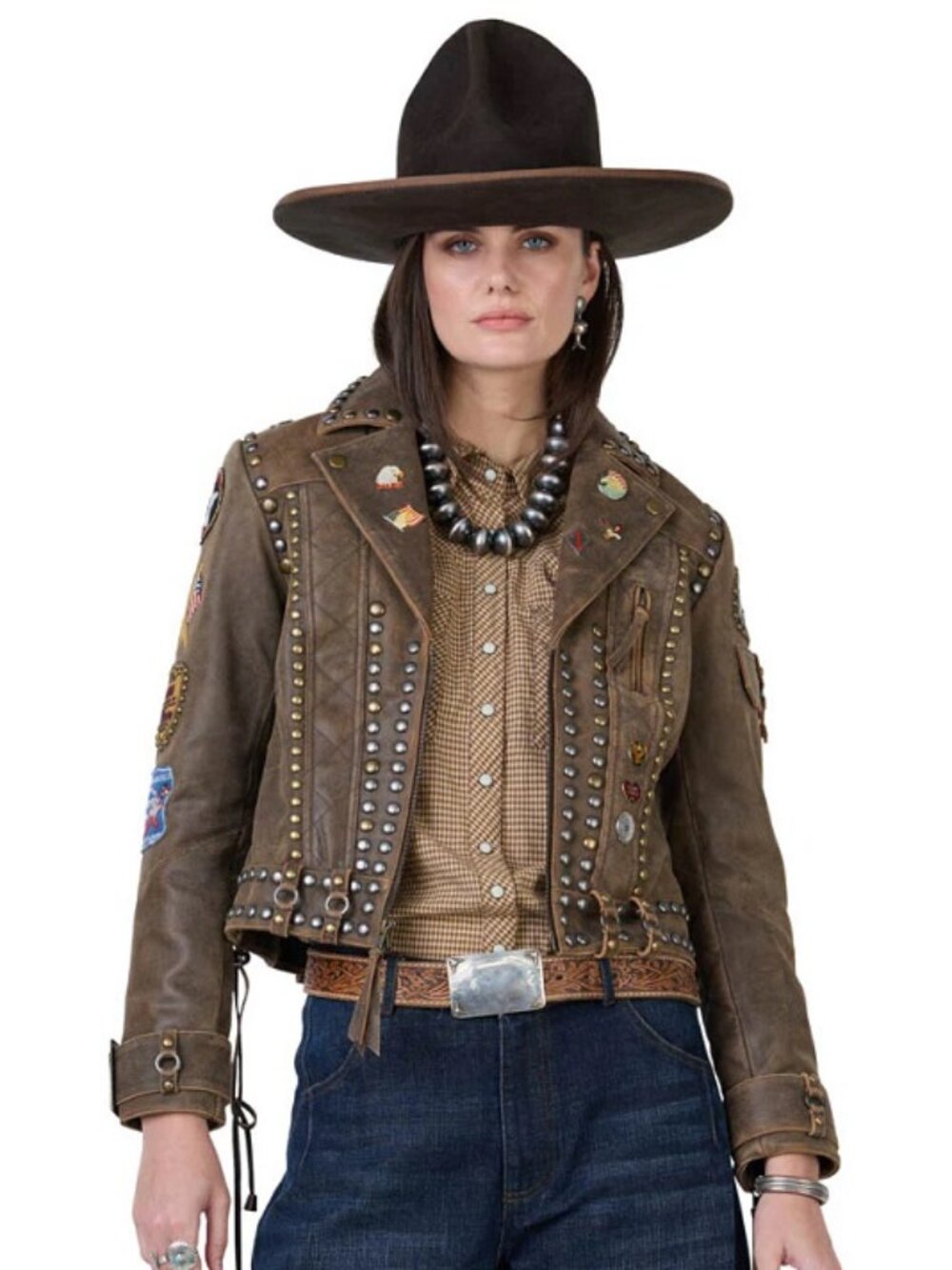 DOUBLE D RANCH Jacket, Land of the Free $1,195.00 SPREAD YOUR WINGS IN STATEMENT - Picture 3 of 16